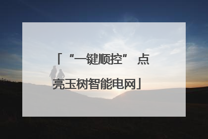 “一键顺控” 点亮玉树智能电网