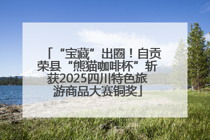 “宝藏”出圈！自贡荣县“熊猫咖啡杯”斩获2025四川特色旅游商品大赛铜奖