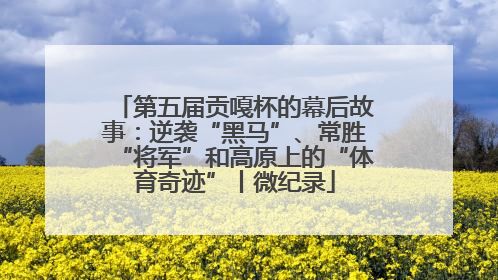 第五届贡嘎杯的幕后故事：逆袭“黑马”、常胜“将军”和高原上的“体育奇迹”丨微纪录