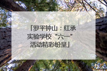 罗平钟山：红承实验学校“六一”活动精彩纷呈