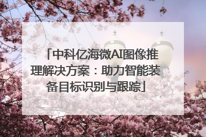 中科亿海微AI图像推理解决方案：助力智能装备目标识别与跟踪