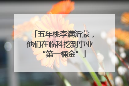 五年桃李满沂蒙，他们在临科挖到事业“第一桶金”