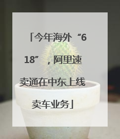 今年海外“618”，阿里速卖通在中东上线卖车业务