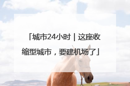 城市24小时｜这座收缩型城市，要建机场了