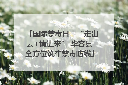 国际禁毒日丨“走出去+请进来” 华容县全方位筑牢禁毒防线