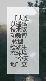 大连以遥感技术驱动数智转型 绘就生态环境“空天地”立体守护画卷