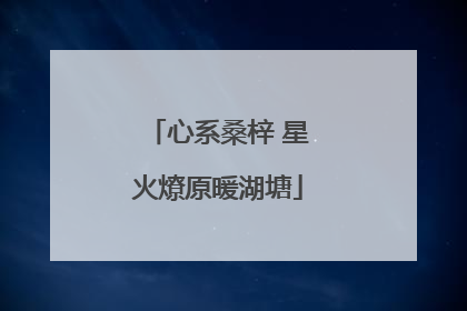 心系桑梓 星火燎原暖湖塘