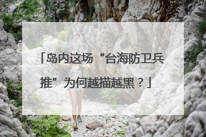 岛内这场“台海防卫兵推”为何越描越黑？