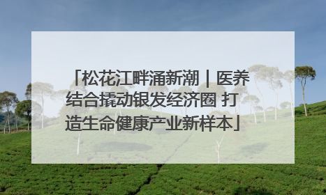 松花江畔涌新潮｜医养结合撬动银发经济圈 打造生命健康产业新样本