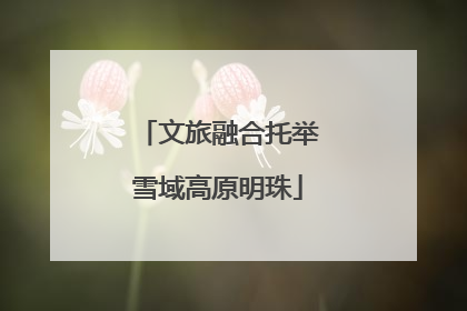 文旅融合托举雪域高原明珠