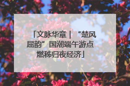 文脉华章｜“楚风屈韵”国潮端午游点燃秭归夜经济