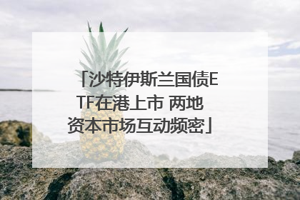 沙特伊斯兰国债ETF在港上市 两地资本市场互动频密