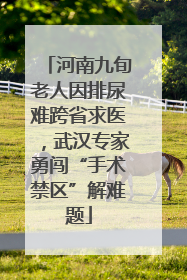 河南九旬老人因排尿难跨省求医，武汉专家勇闯“手术禁区”解难题