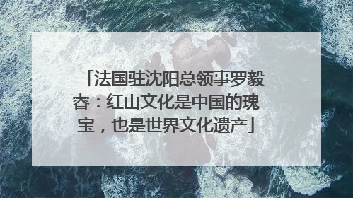 法国驻沈阳总领事罗毅睿：红山文化是中国的瑰宝，也是世界文化遗产