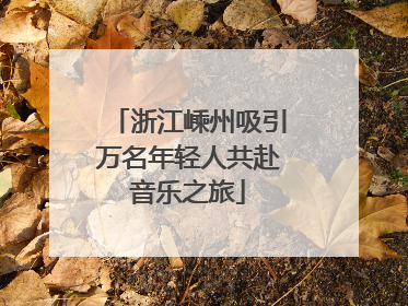 浙江嵊州吸引万名年轻人共赴音乐之旅