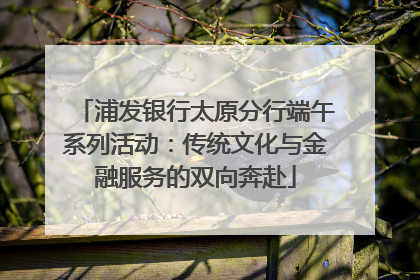 浦发银行太原分行端午系列活动：传统文化与金融服务的双向奔赴