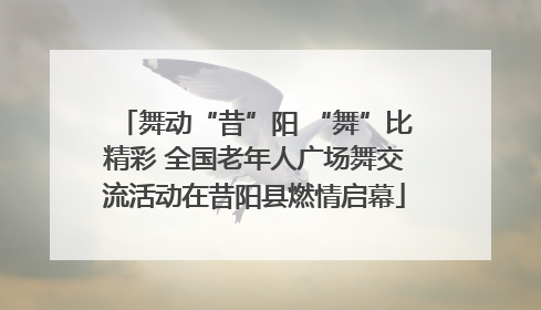 舞动“昔”阳 “舞”比精彩 全国老年人广场舞交流活动在昔阳县燃情启幕