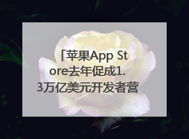 苹果App Store去年促成1.3万亿美元开发者营业额和销售额