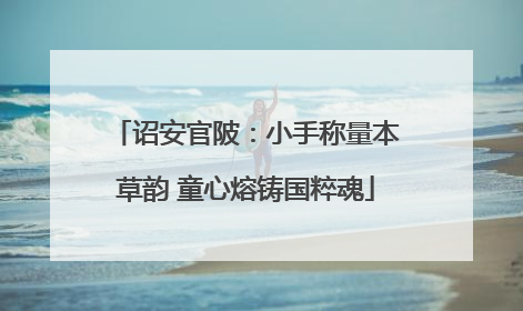 诏安官陂：小手称量本草韵 童心熔铸国粹魂