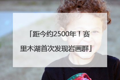 距今约2500年！赛里木湖首次发现岩画群