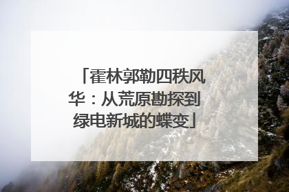 霍林郭勒四秩风华：从荒原勘探到绿电新城的蝶变