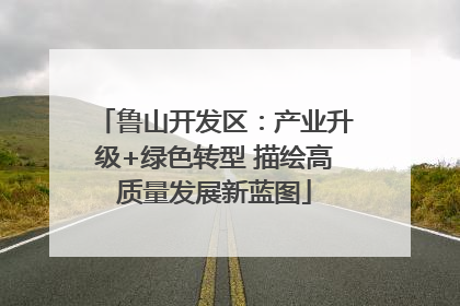 鲁山开发区：产业升级+绿色转型 描绘高质量发展新蓝图
