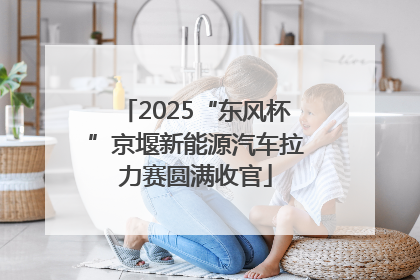 2025“东风杯”京堰新能源汽车拉力赛圆满收官