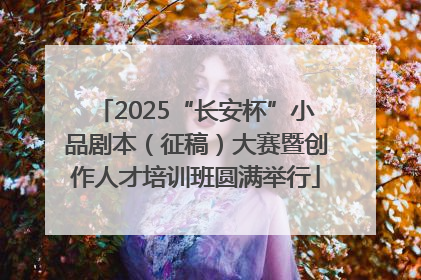 2025“长安杯”小品剧本（征稿）大赛暨创作人才培训班圆满举行