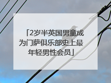 2岁半英国男童成为门萨俱乐部史上最年轻男性会员